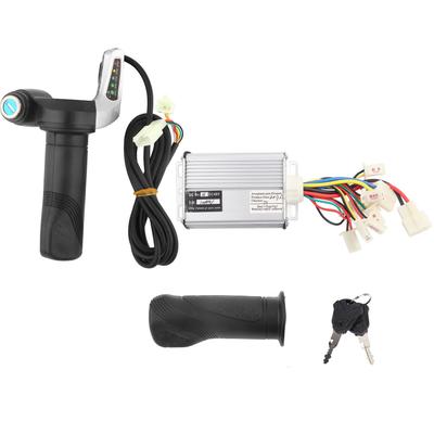 1000W Motor Brushed Speed Controller & Battery Display Throttle Twist Grip with Lock 48V