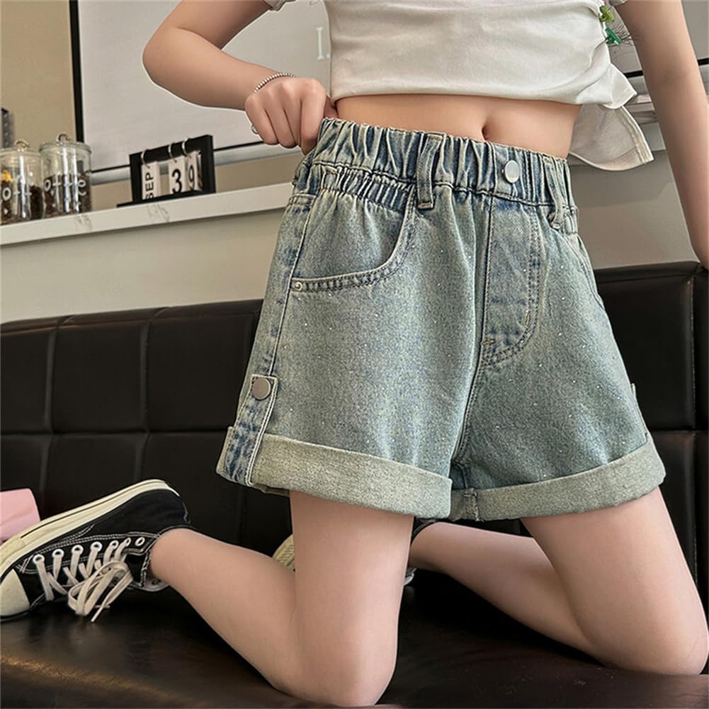 Summer Set Short Sleeve Top and Casual School Jersey Top and Set Jersey Set [KOSIKINI] Clothes, Children's Clothes, Kids' Up, Girls' T-shirt, Shorts,