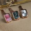 New Minimalist And Elegant Oval-Shaped Quartz Watch For Women, A Stylish And Retro Design, Perfect As A Gift For Women.