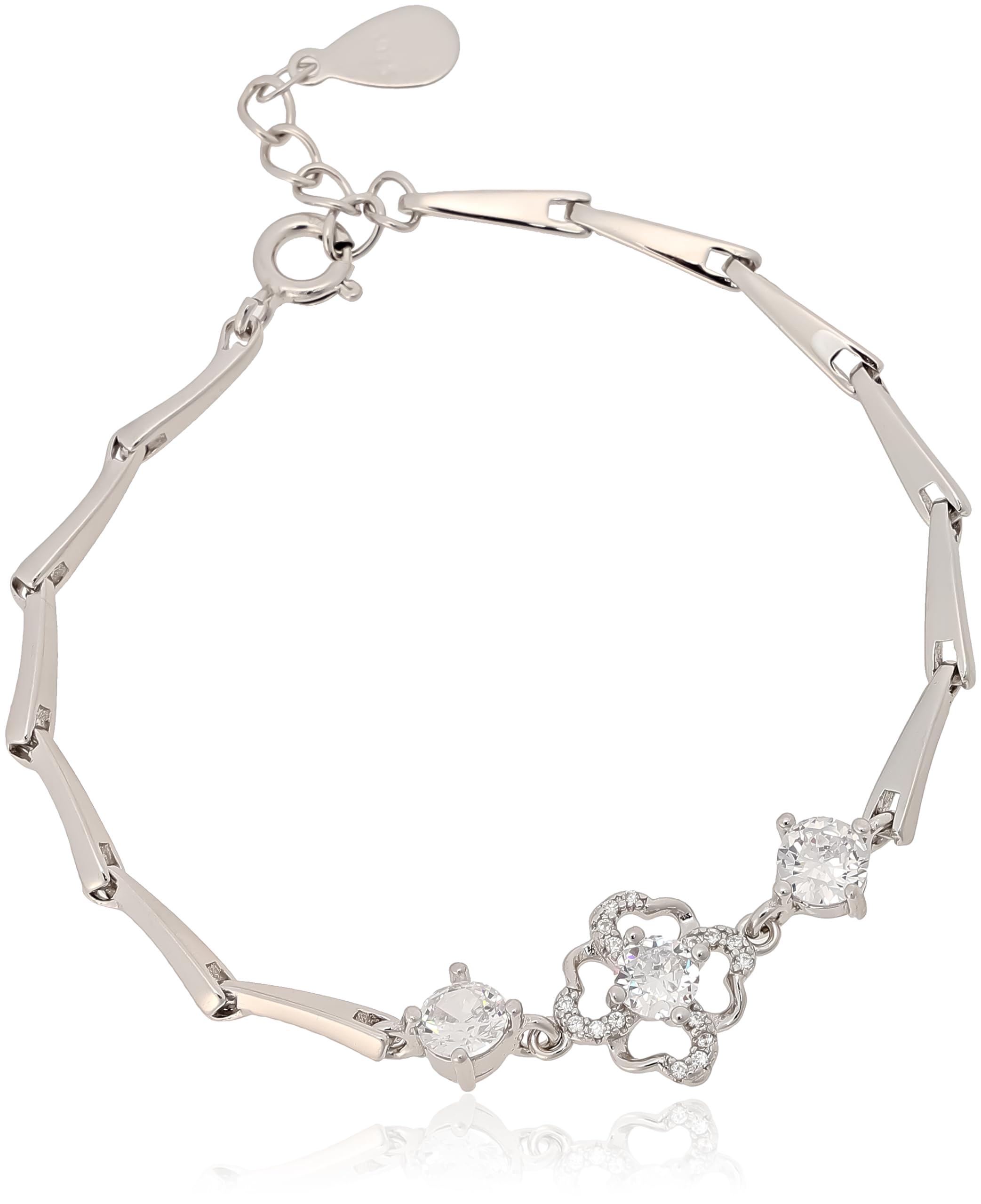 

[Variable Cheap] S925 Silver Bracelet 6B-R-116
