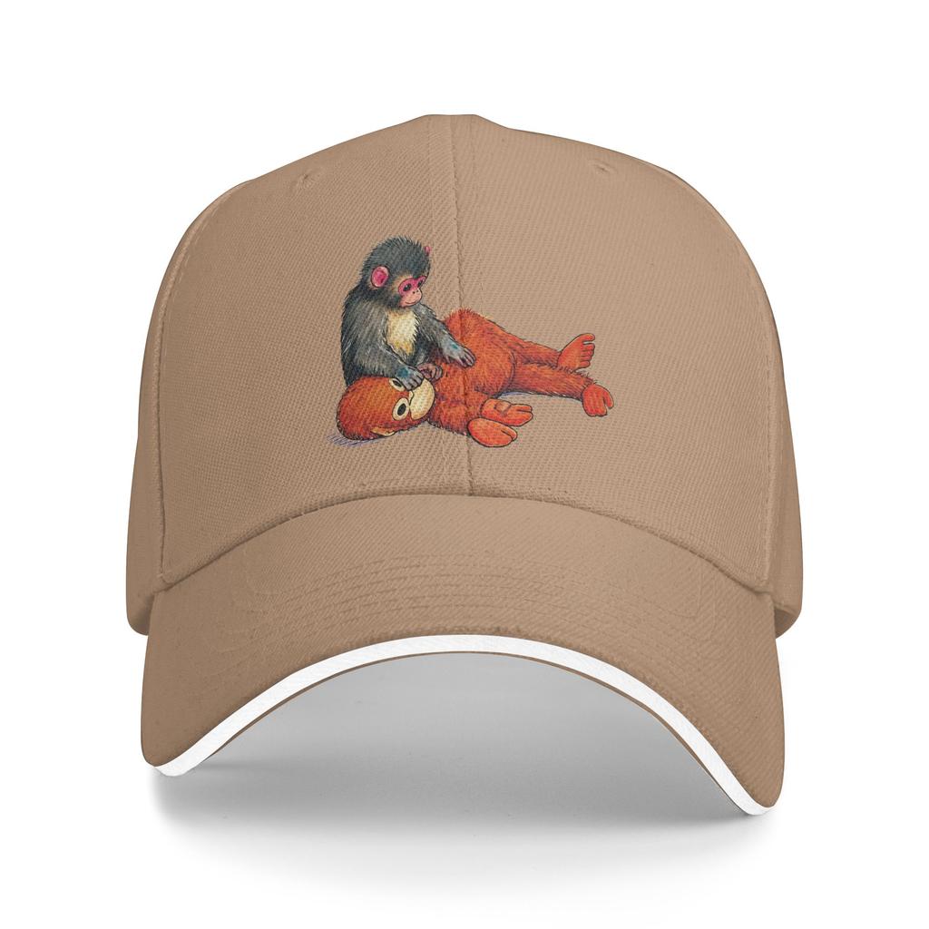 Punch Monkey Baseball Cap Y2k Cool Unisex-Teens Trucker Hat High Quality Custom DIY Kpop Rock Baseball Caps Birthday Present