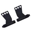 1 Pair Palm Protector Pad Non Slip Hand Palm Grip Guard Rest for Fitness Weight Lifting Mesh Hole M