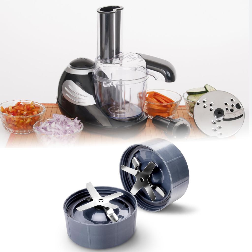 Juicer Blade Replacement Stainless Steel Cross Blade Knife Base Blender Blade Spare Parts for