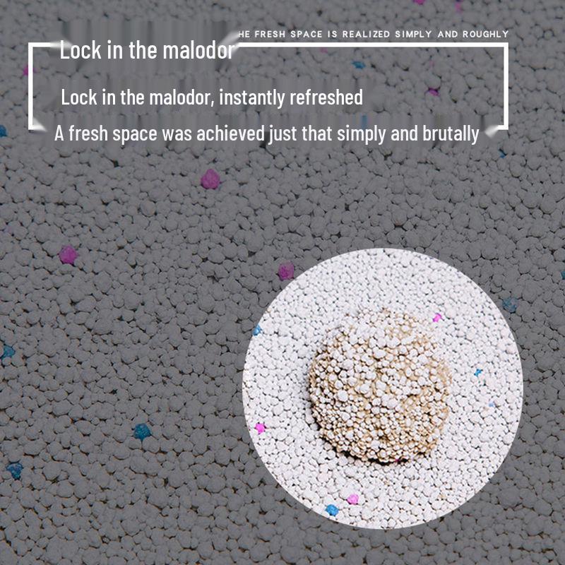 Lemon Deodorizing Bentonite Cat Litter - 1 Kg