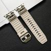 Designer Sports Silicone Band for Apple Watch Strap 49mm 45mm 44mm 42mm for Iwatch Series 9 8 7 6 5 4 Se 3 Ultra 2 Men Bracelet