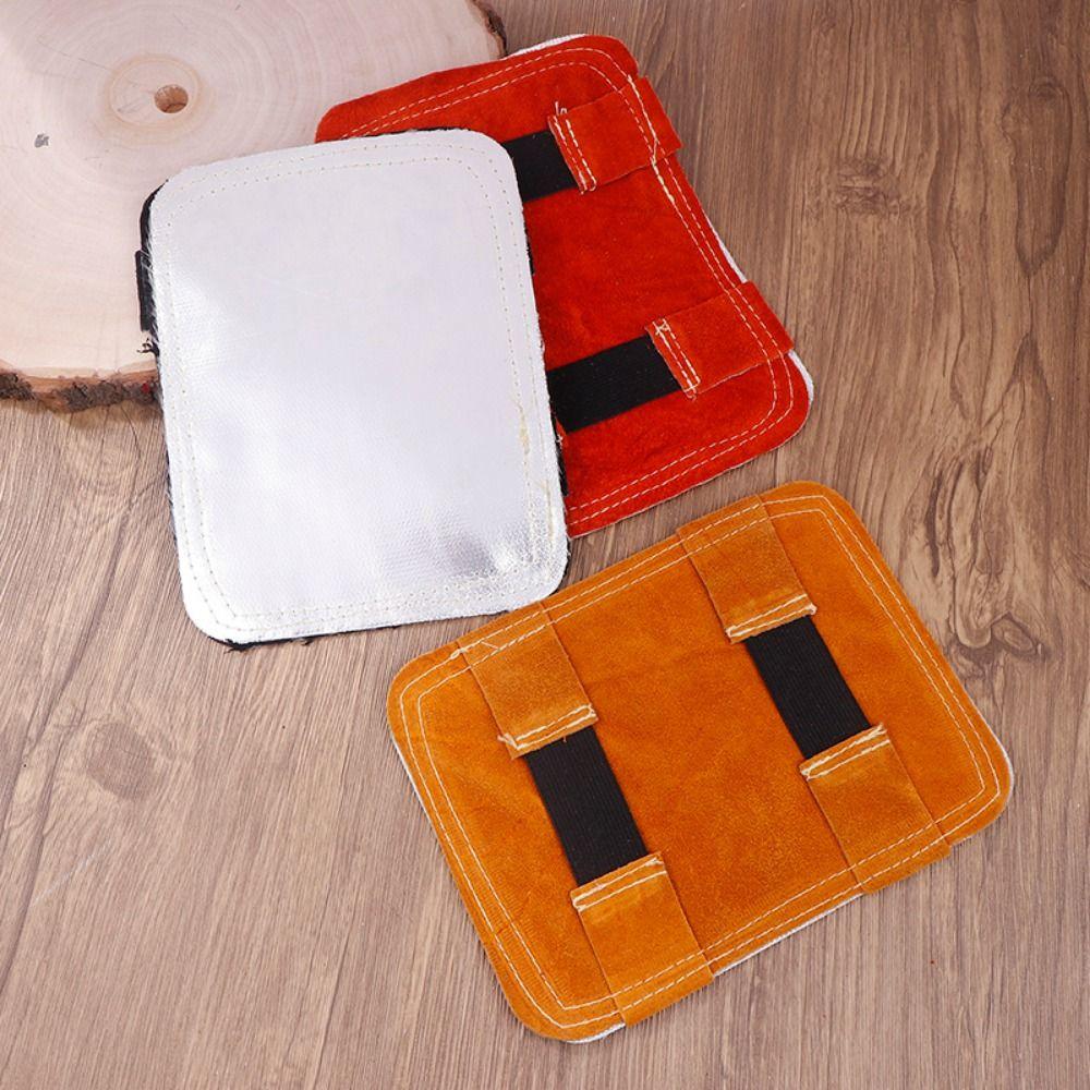 Thickening Aluminized Back Welding Hand Pad Welding Hands Shield  Industrial Boiler