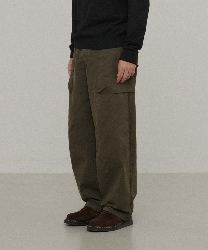 WMC Elastic Waist Fatigue Pants_Khaki