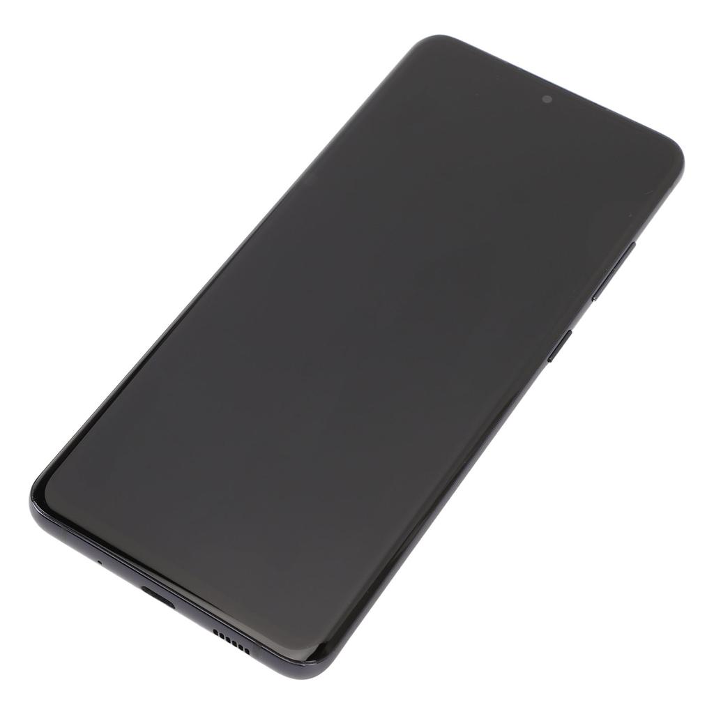 Phone Screen Replacement with Frame Support Fingerprint Curved Screen 6.9 Inch Phone Display DigitizerAssembly for