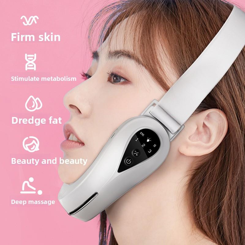 Facialuse Lifting Instrument Electric V-face Slim Instrument EMS Micro-current Facial Beauty Bandage Facial Massage Instrument