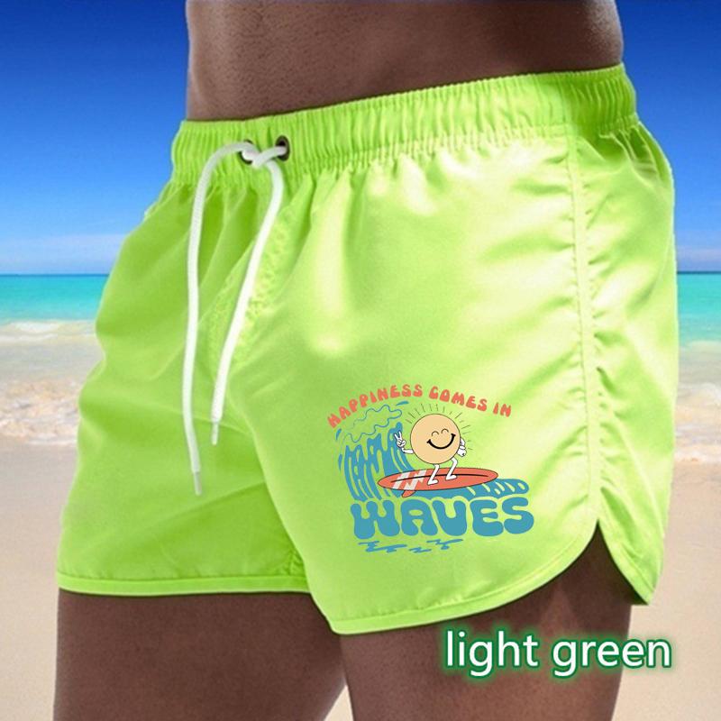 BBK-68 Summer New Men's Quick-Drying Swim Trunks Sports Pants Swimwear Beach Shorts Jogging Shorts Sports Creative Basketball Print