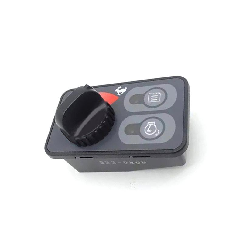 Throttle Knob Controller Switch Excavator Throttle Controller Panel Assy RD80953730 For Kubota KX135/155/161/163 U50-5