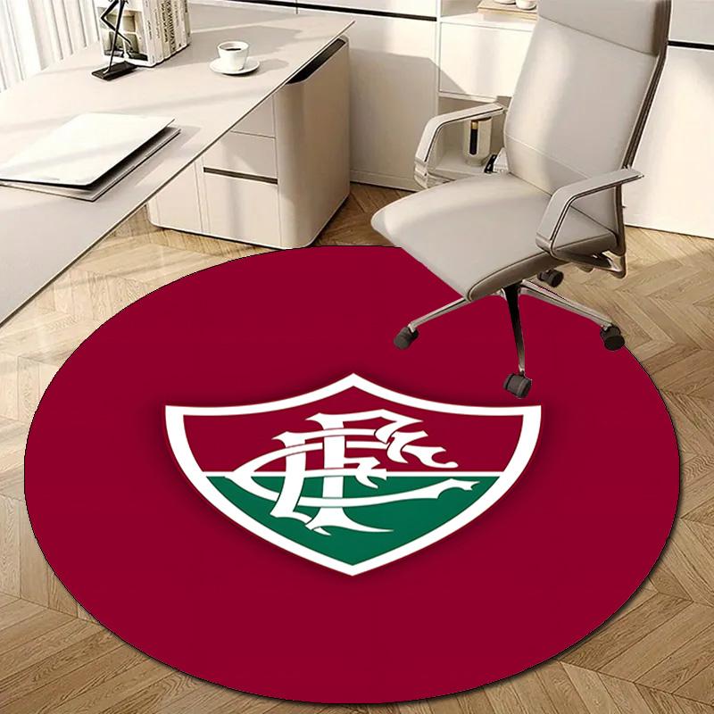 1pc Football Team (45) Design Printed Area Round Carpet for Bedroom Living Room Home Decor Rugs Mat Non Slip Mat Rug for Bedside
