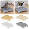 Large Cat Litter Mat Detachable Kitty Litter Trapper Mats Cat Litter Trapping Strainer  Pet Toilet