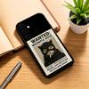 Pet Cat Funny meme Phone Case For Samsung Galaxy A73,A72,A71,A70,A53,A52,A51,Soft Silicone Black Cover