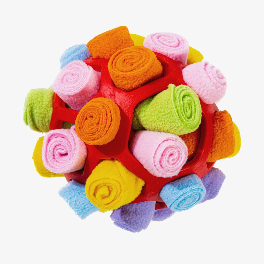 Enhanced Bite-Resistant Pet Snuffle Ball Puzzle Toy