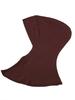 21Colors Soft Modal Elastic Basic Inner Turban Cap Muslim Women Solid Color Wrap Hijab Hats Wear Directly Headscarf Underscarf