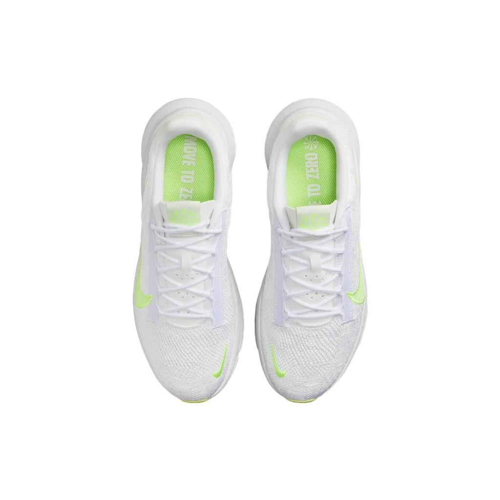 Nike SuperRep Go 3 Flyknit Next Nature Weiß Lime Blast Damen Sneaker Leuchtend-Grün Meerglas DH3393-106