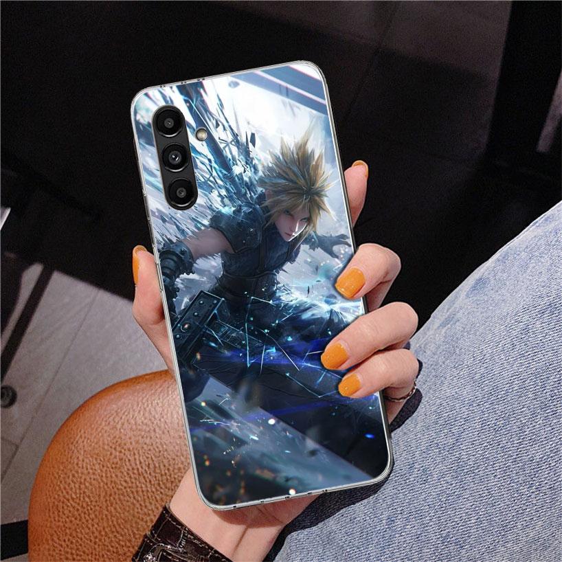 Final Fantasy FF VII Phone Case For Samsung Galaxy A17 A16 A15 A14 A13 A57 A56 A55 A54 A53 A37 A36 A35 A34 A33 A26 A25 A24 A23 G