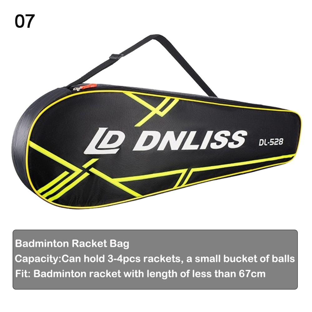 Thick Badminton Racket Cover Portable Tennis Storage Protective Pouch Racket Carrying Bag Sport