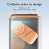 Portable Air Pump with Camping Light Rechargeable Inflate Deflate Pumps 1300mAh for Pool Floats/Air Bed/Vacuum Storage Bags