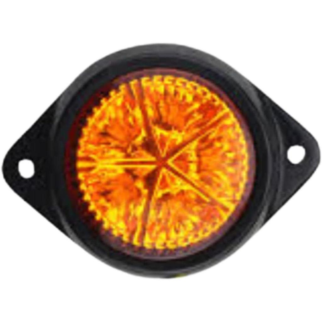 APSMOTIV Pack 10 Led Marker Lights Trailer 24V Trailer Amber Chicken Lights for Semi Trucks Freightliner Cargo Marker Lights Universal Fit