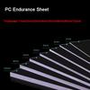 PC Endurance Sheet Polycarbonate Transparent Materials Plastic Sheet Custom Cut Plastic Sheet Profile Plate Thick 1-10mm