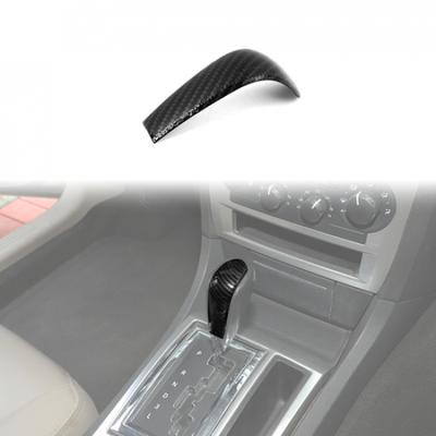Gear Shift Knob Trim Bezel for Dodge Charger Chrysler 300C 2004-10 Carbon Fiber