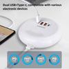 Multiport USB C Charger PD 35W Fast Charging Phone Charger Power Strip for IPhone Samsung Xiaomi EU US Plug Wall Charger Socket