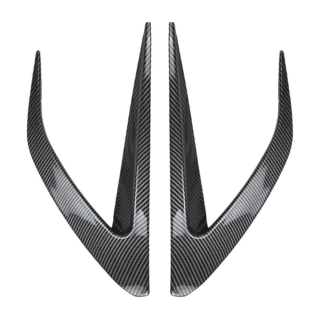 

For Mazda Mazda MX-5 Miata ND 2016 + Automotive Carbon Fiber Front Air Knife Car Sticker Trend Grille External Accessories