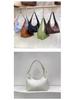 Bolsa de Ombro e Axila Feminina da Moda deste Ano em Estilo Coreano - Versátil Bolsa Dumpling de Mão para Outono/Inverno