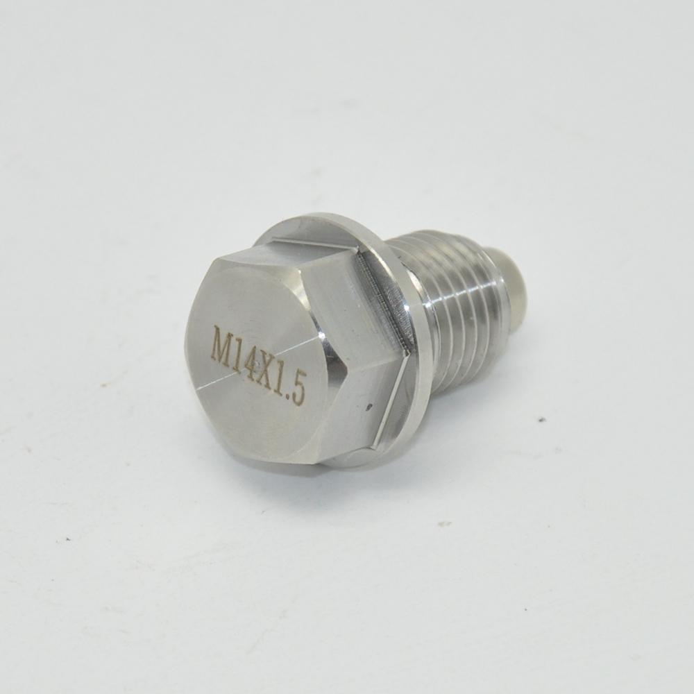 Stainless Steel Engine Oil Drain Plug Screw with Seal Ring M12X1.5,M12 x 1.75,M12x1.25,M14 x 1.5,14 x 1.25 Oil Drain Plugs 3