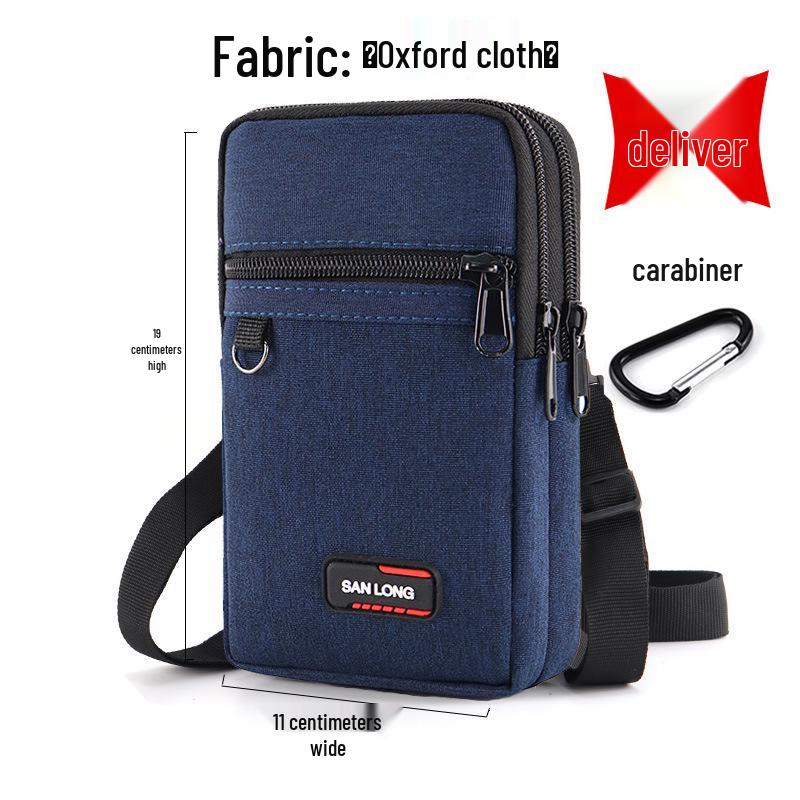 Taška do pasu na mobilní telefon: Multifunkční pouzdro na opasek, malý crossbody batoh pro muže a ženy, ideální pro práci na staveništi