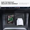 YZ Für Tesla Model 3/Y 2025-2025 Kabelloses Laden Schutzpad Material-Upgrade Kabelloses Headset Limit Schutzzubehör