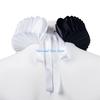 HX6F Rüschenkragen Clown Kostüm Halsaccessoire für Damen Halloween Event Verkleidung