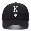 Poker Letter Embroidered Baseball Hat Snapback Caps Hip-hop Hats Outdoor Adjustable Fashion Men Women Cowboy Sunscreen Hat
