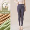 Women's Thermal Cashmere Silk Leggings - High Elastic, Quick-Warm, Constant Temperature Trousers for Autumn