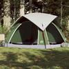 VidaXL Tente de camping de cabine 4 personnes vert imperméable 4009452
