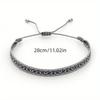 Boho Handmade Woven Ribbon Bracelet - Vintage Korean Japanese Style, Perfect for Casual Vacation Outfits