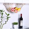Macrame Handwoven Fruit Hammock Banana Holder Boho Cotton Rope Hanging Net Basket Home Kitchen Under Cabinet
