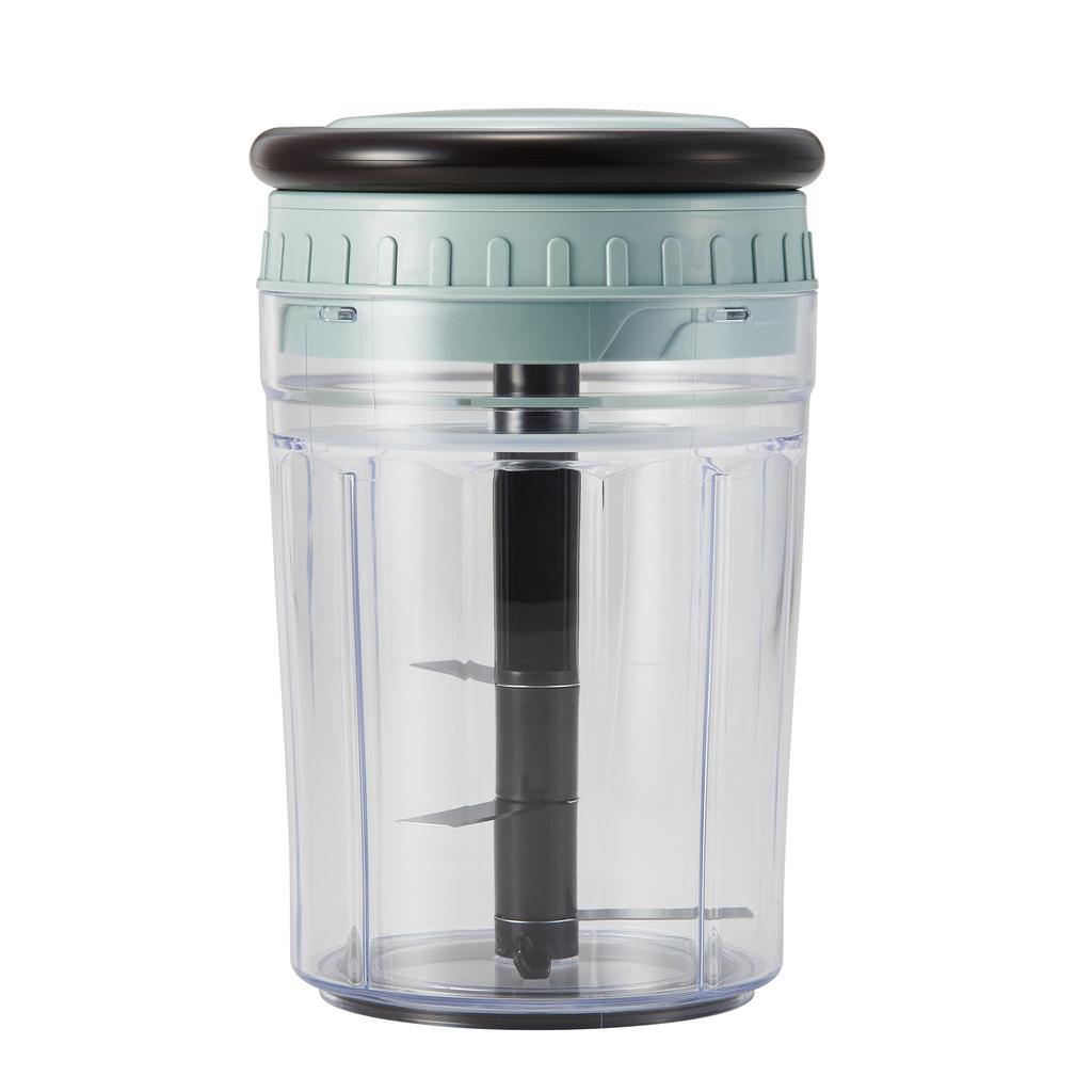 Toffy Slim Handy Manual No Power Supply Baby Includes Inner Chopper, Cutter/Blender, Required, Compact, Mincing, Whisking, Food, Drinks, Baking, Lid,