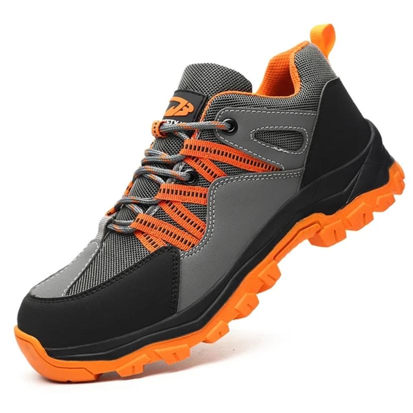 

Рабочая обувь для мужчин, защитные кроссовки с защитой от проколов и стальным носком, противоскользящая защитная обувь, рабочие ботинки, защитная рабочая обувь 42