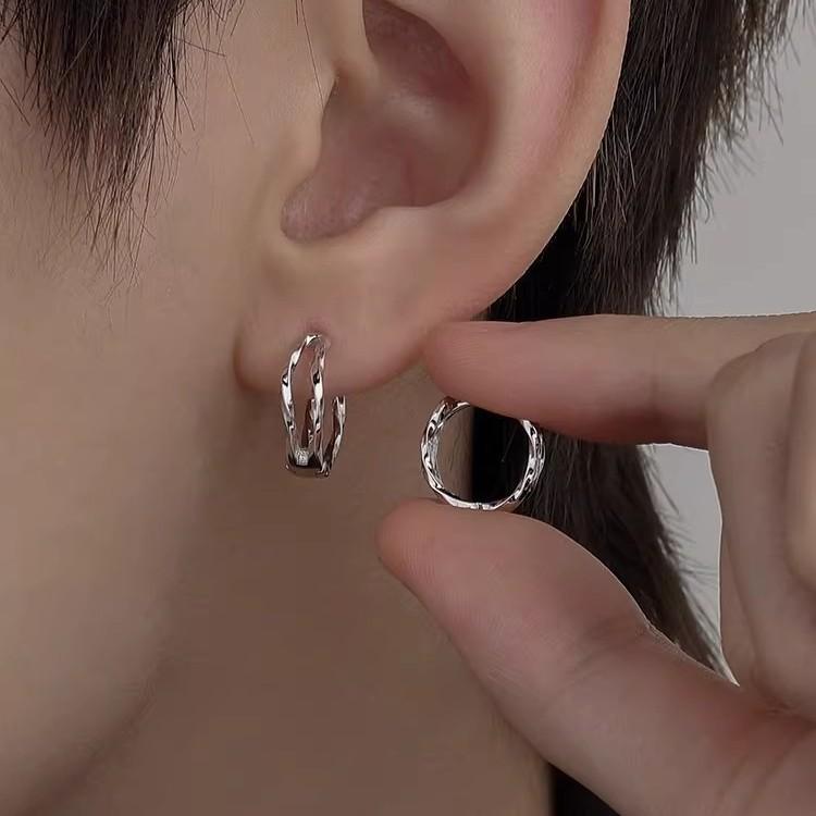Niche Personalized Mobius U Shaped Ear Hoop Luxury Ear Jewelry For Men And Women 10mm