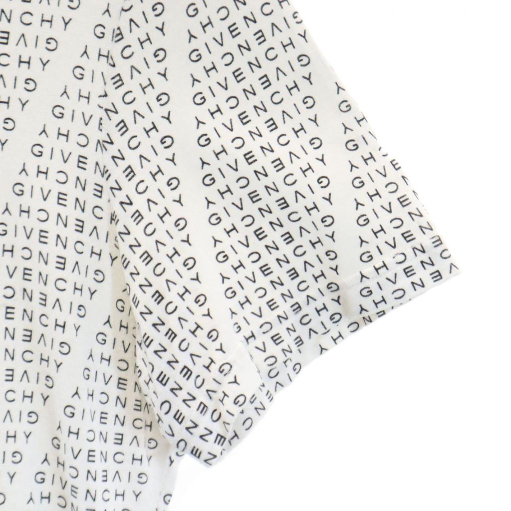 Givenchy Overall Handle Short Sleeve T-shirt L White Women Used