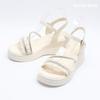 Desire Rose Women Cubic Strap Wedge Heel Sandal 6cm