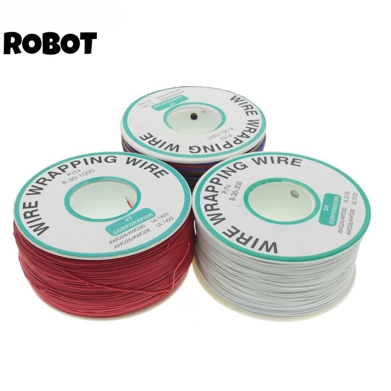 OK Wire, Circuit Board Flying Wire PCB Jumper Wire, Electronic Wire, Soldered Connecting Wire No. 30 #, Wire Single Core Copper Wire