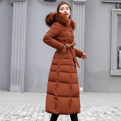 Winter Women Down Coat Cotton Padded Parka Thickened Long Jacket