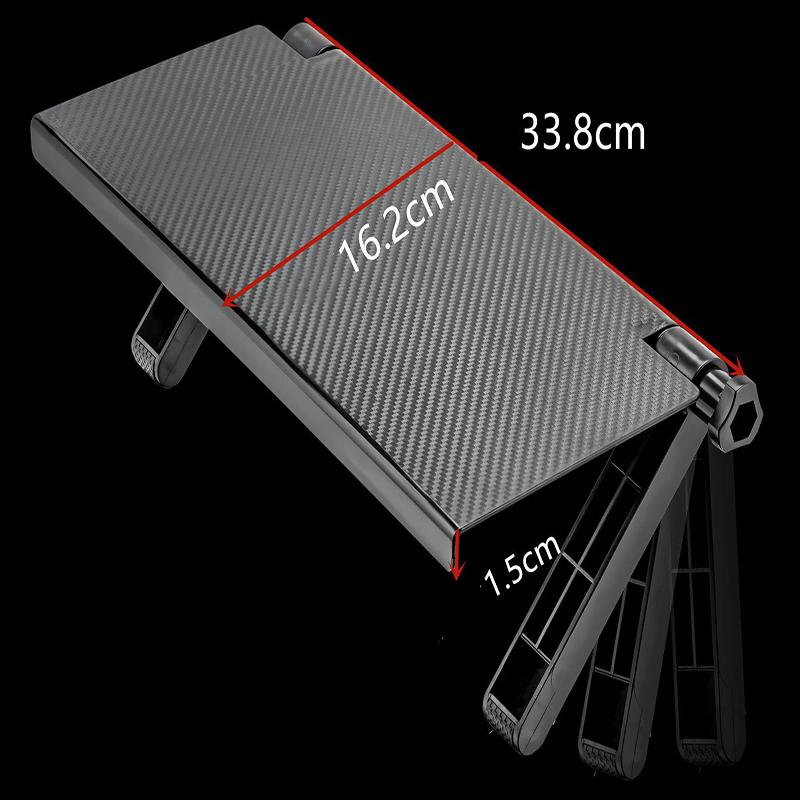 

Стеллаж для хранения 1 шт. Подвесной компьютерный ЖК-дисплей Стеллаж для хранения экрана Стеллаж для хранения Гостиная Ванная Кухня чёрный