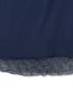Penfield Crinkle Embroidered Smocking Tiered Skirt Navy_Fs2Ws30F