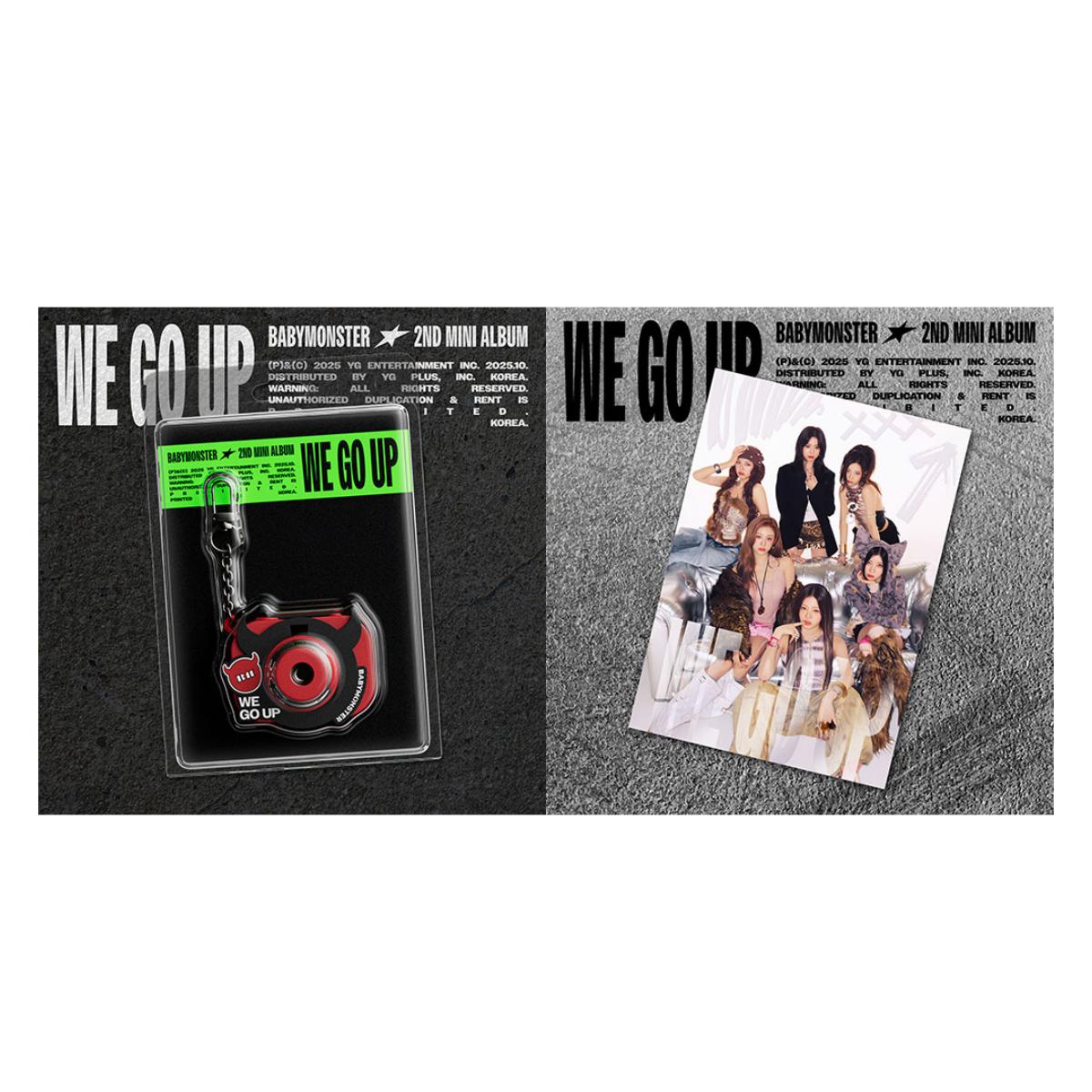 

(Промінь / Листівка вер.) BABYMONSTER [WE GO UP] 2-й мініальбом BEAM+POSTCARD ver.