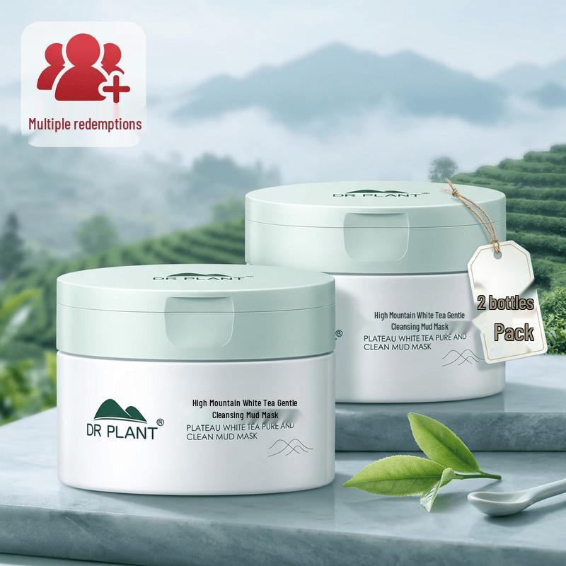 DR PLANT High Mountain White Tea Cleansing Mud Mask